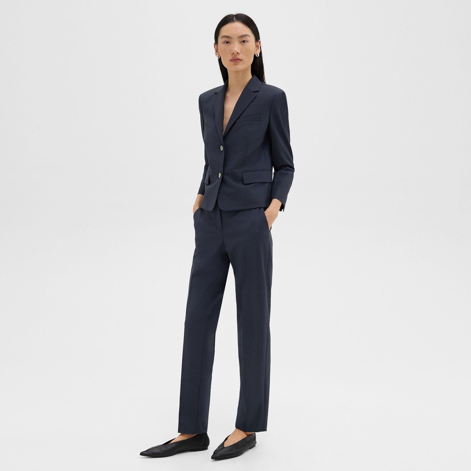 Boxy Blazer in Good Wool - 6