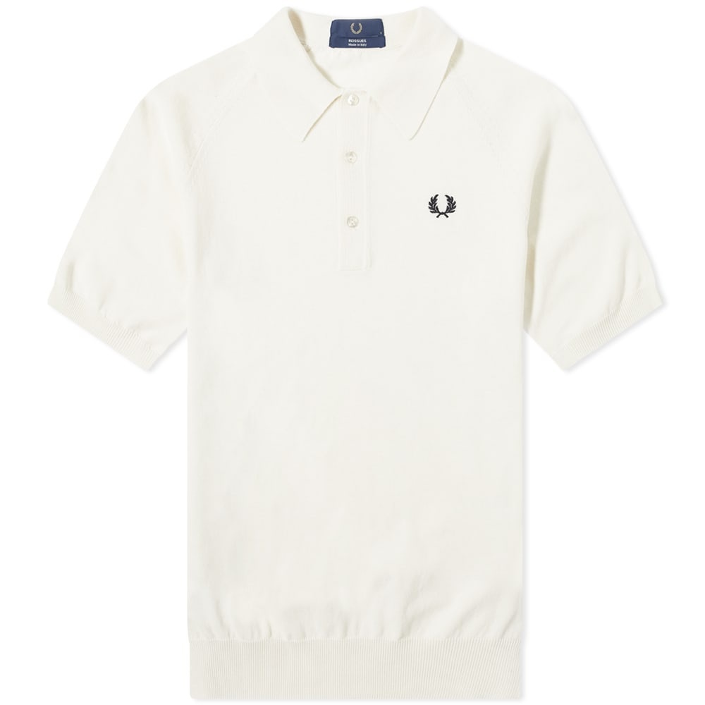 Fred Perry Raglan Sleeve Knit Shirt - 1