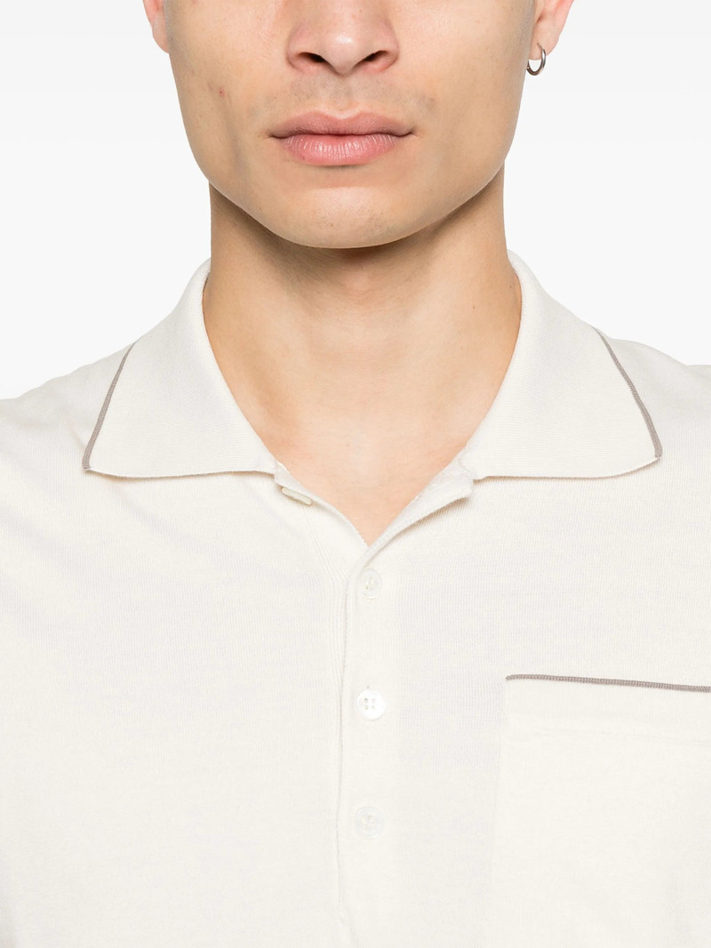 Contrast-trim Polo Shirt 3