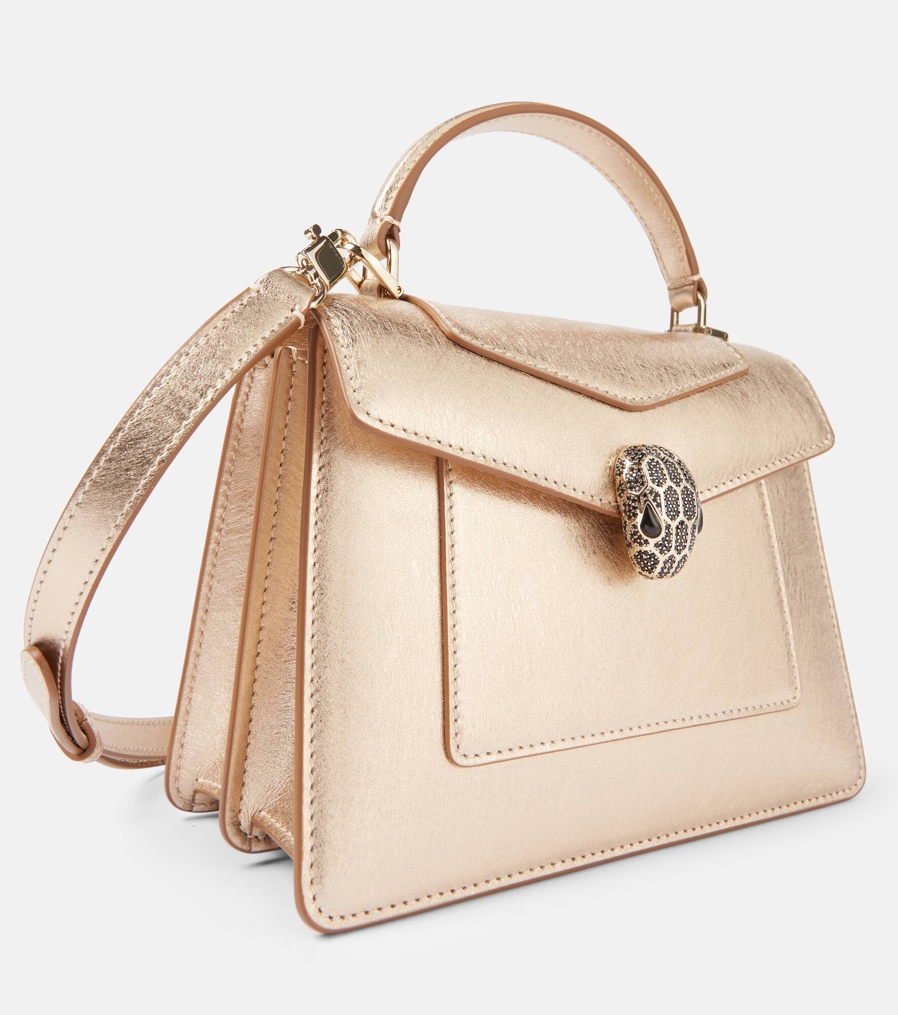Serpenti Forever Medium leather tote bag - 6