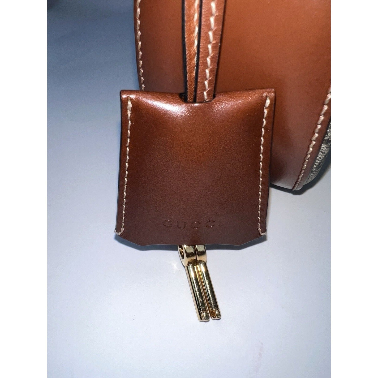 Gucci GG Supreme Web Padlock Black Messenger Shoulder Bag - 11