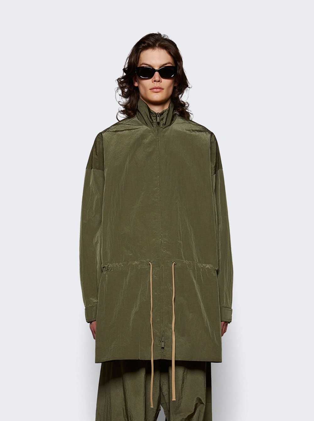 Ripstop Mockneck Anorak Military - 3