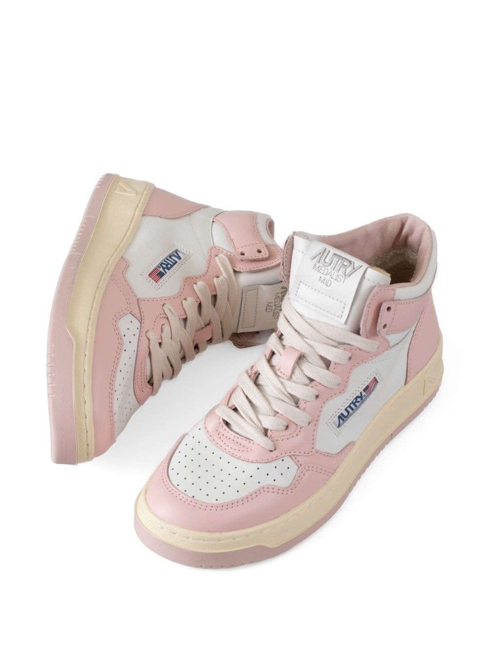 Medalist leather sneakers - 4