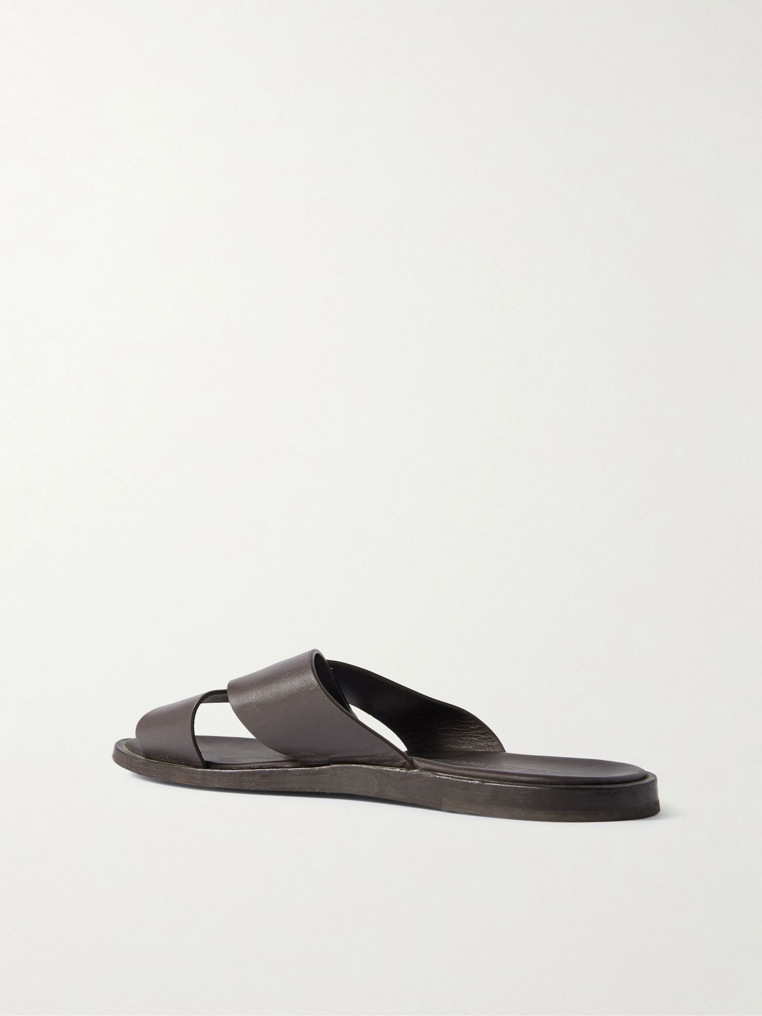 Muro Leather Sandals Brown - 3