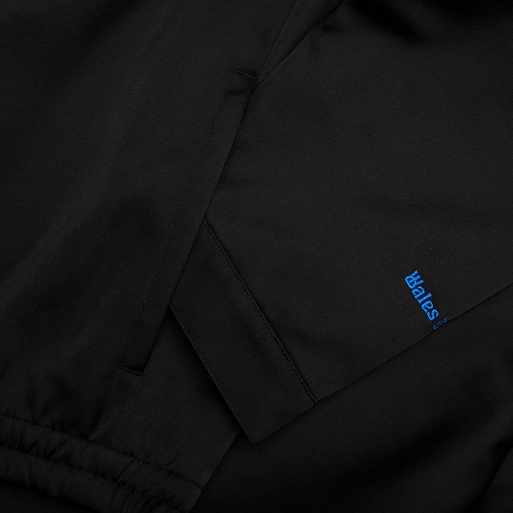ADIDAS X WALES BONNER WOMEN'S SATIN HOODIE - BLACK - 4