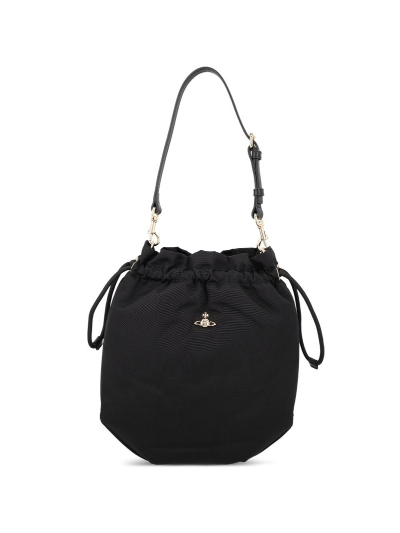 drawstring Orb-motif shoulder bag 1