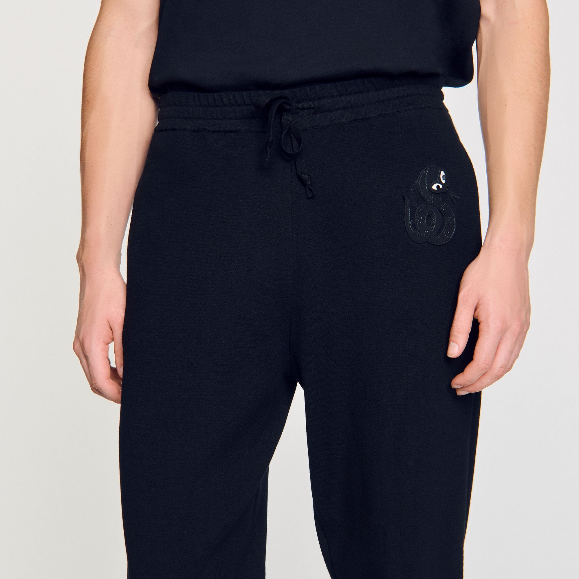 JOGGERS WITH SNAKE DETAIL - 3