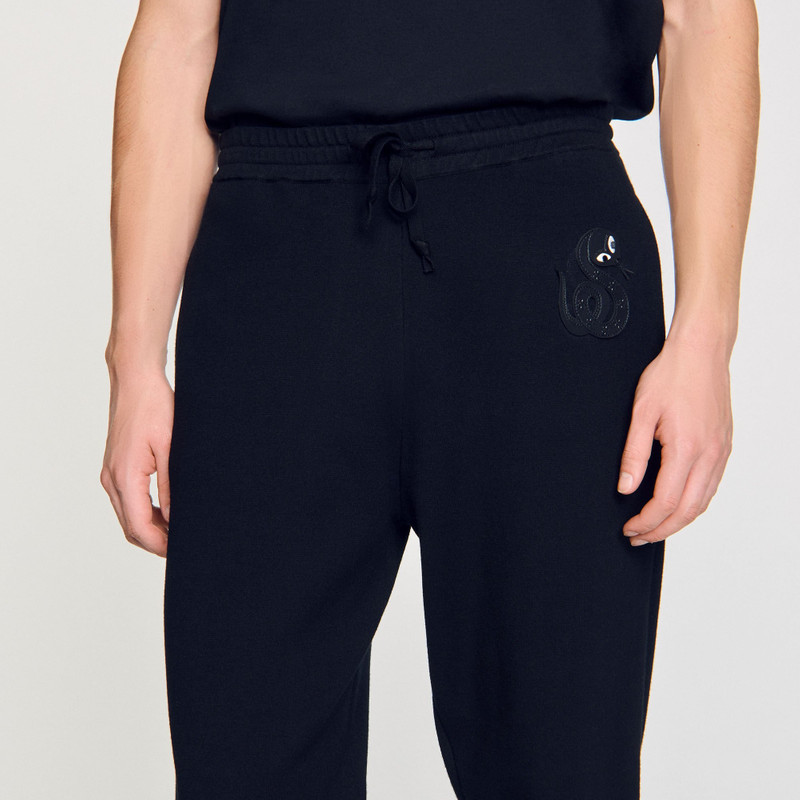 JOGGERS WITH SNAKE DETAIL 3