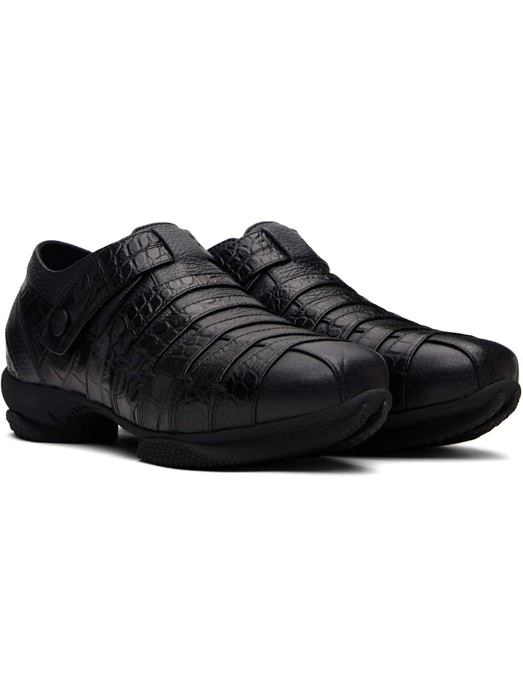 Black Kormos Fisherman Loafers - 4