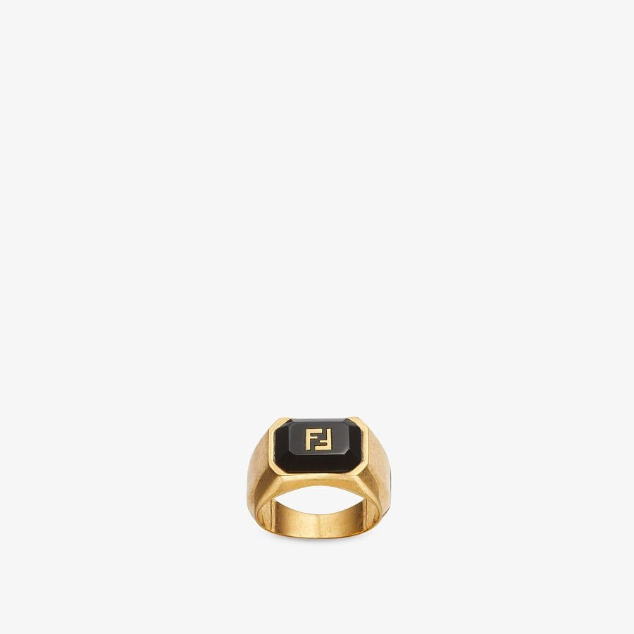 Gold-colored ring - 1