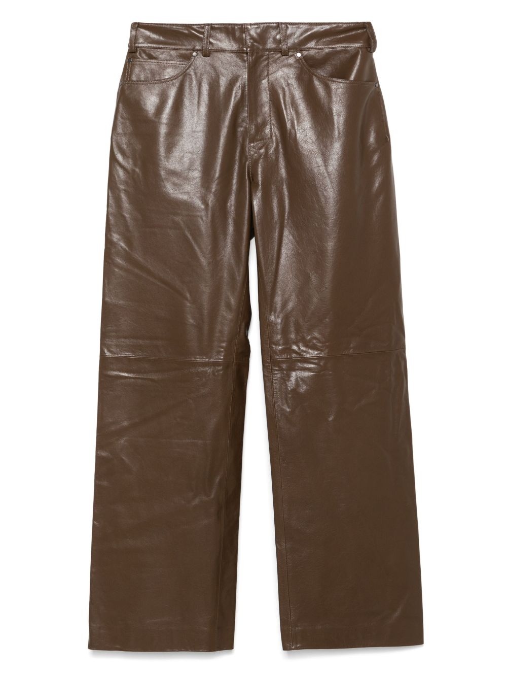 leather trousers - 1