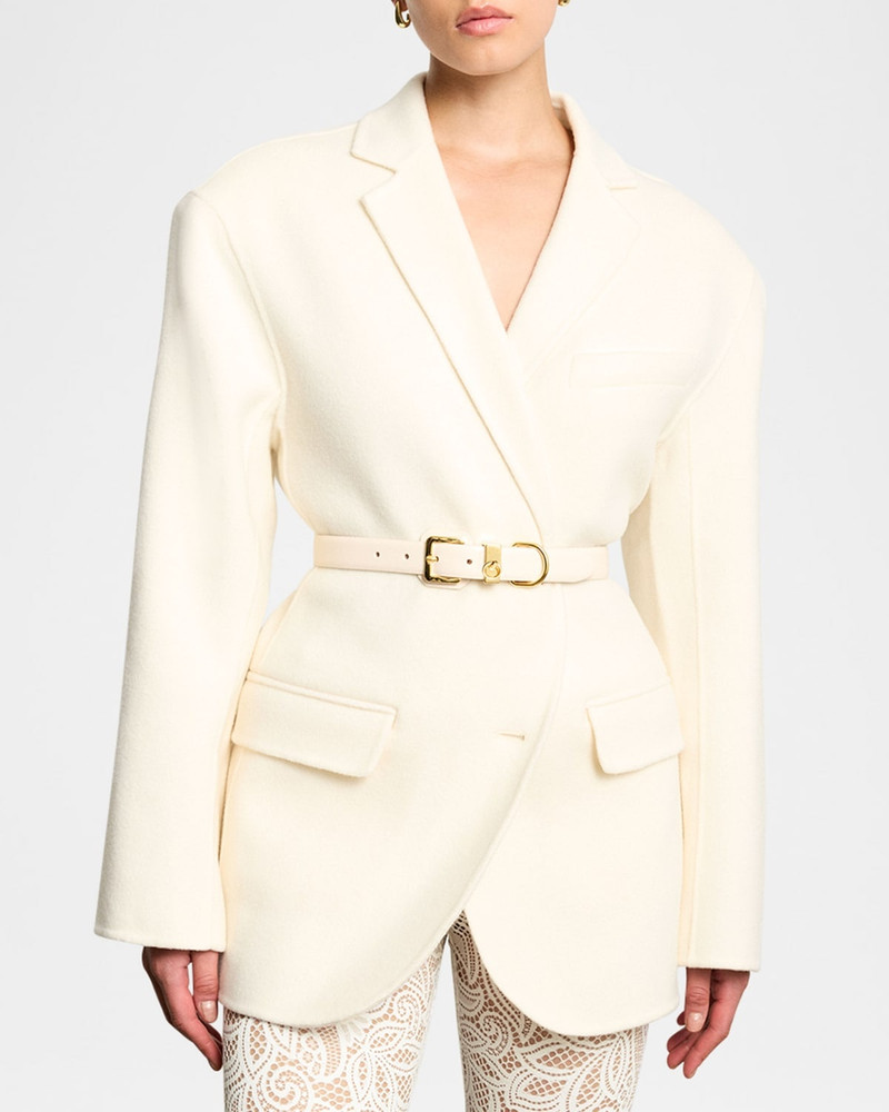 DÉHANCHE Jolinard Leather Belt outlook