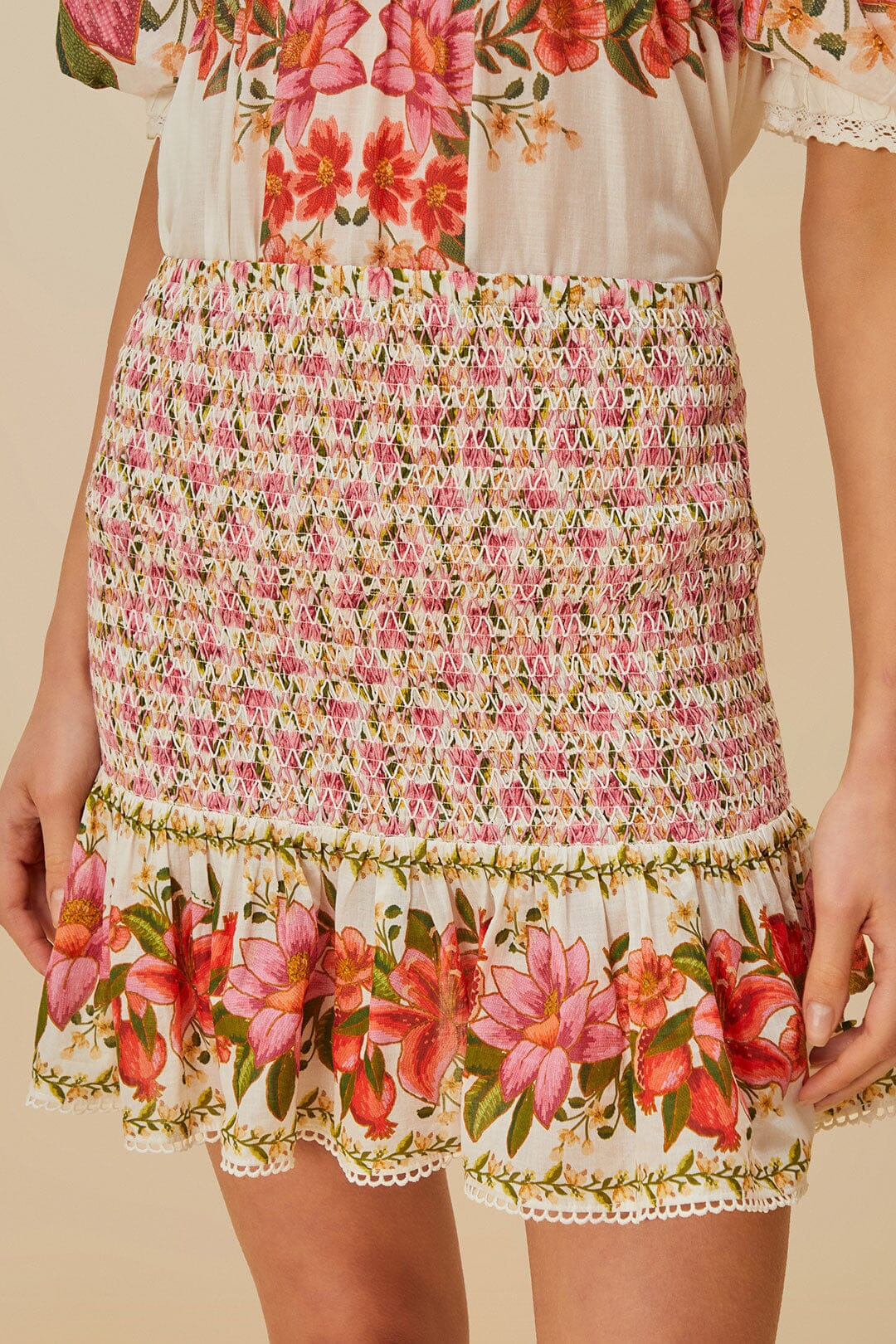 Off-White Summer Fruit Mini Skirt - 2