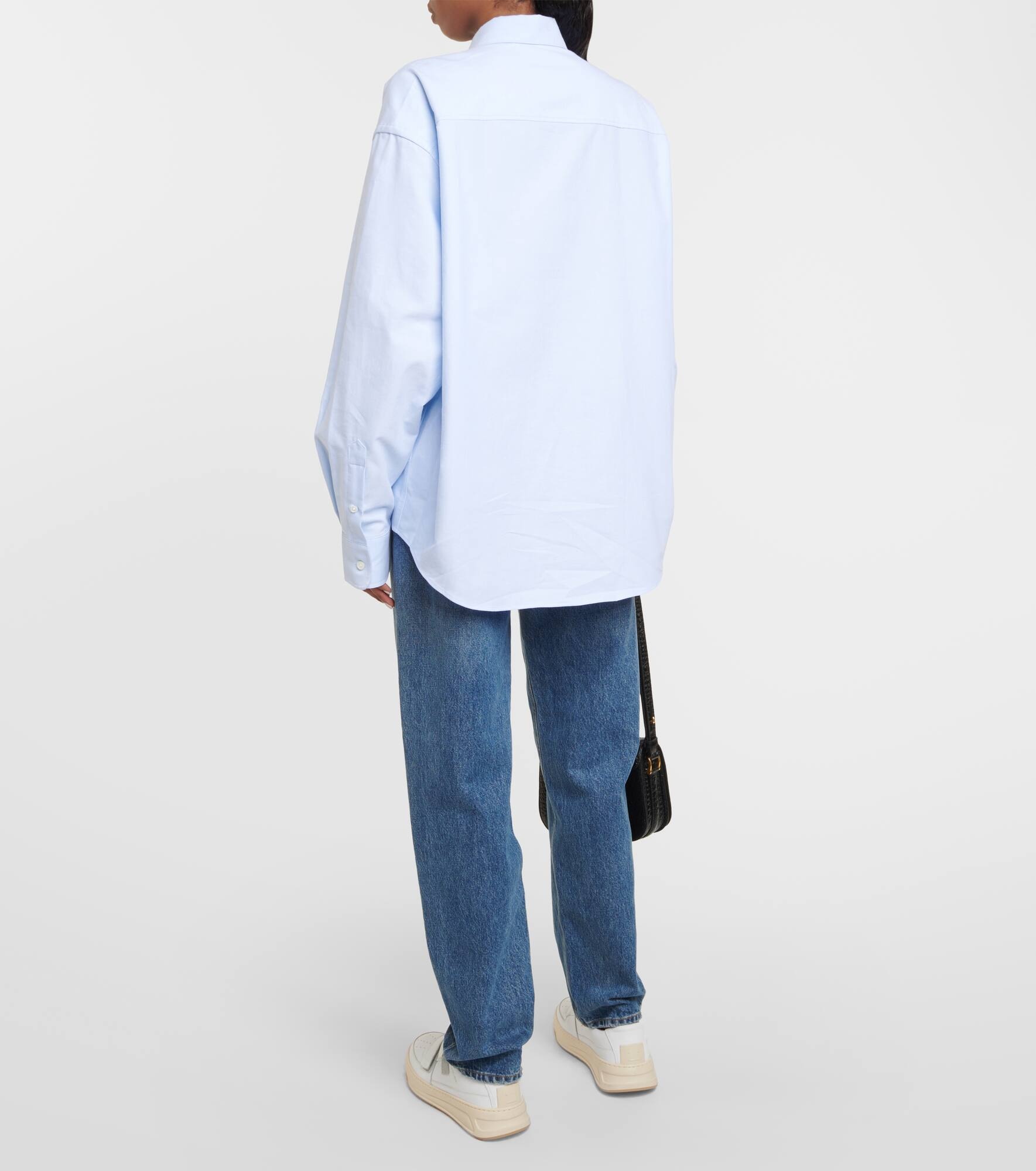 Oversized cotton shirt - 3