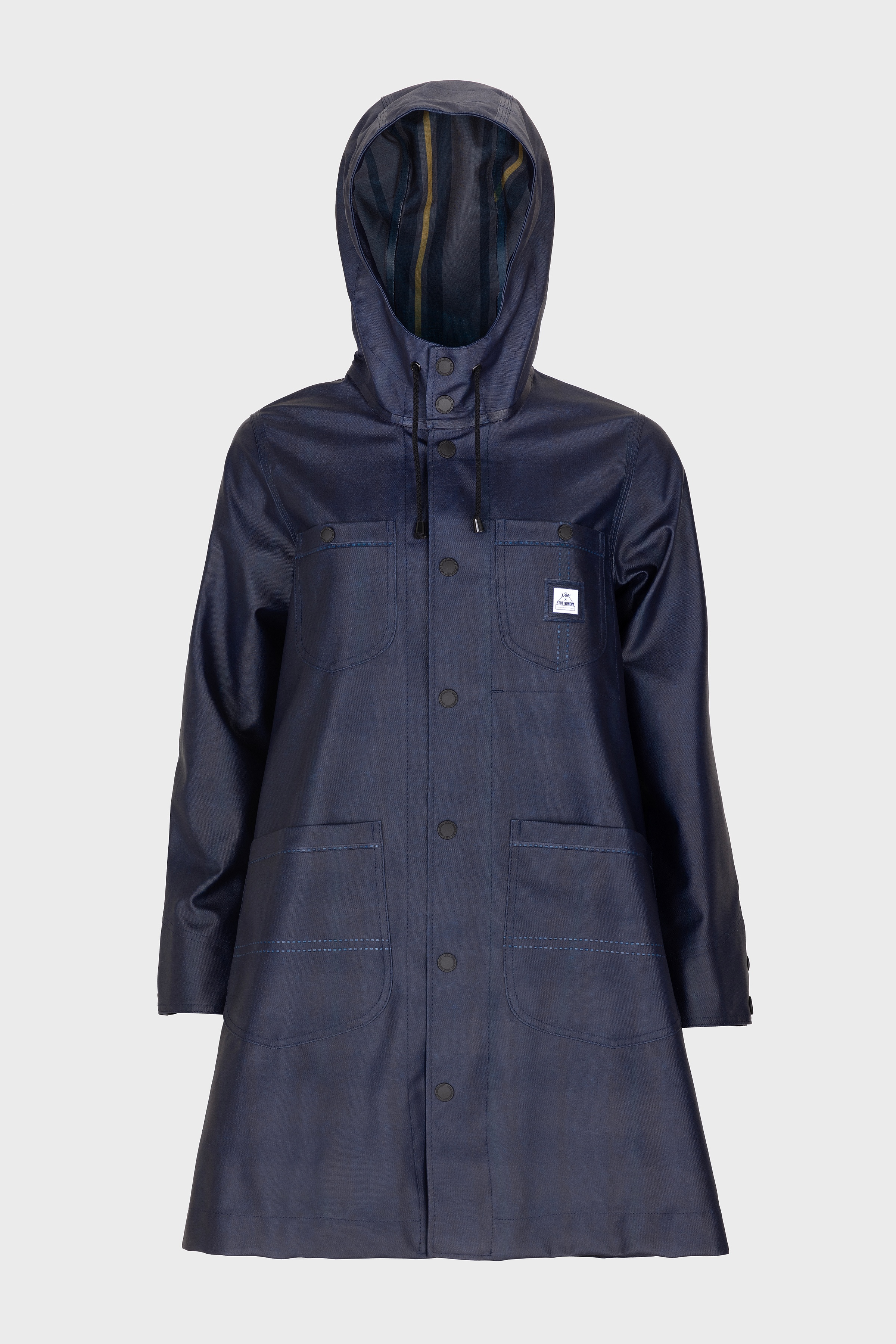 Women´s Lee® x STUTTERHEIM Chore Raincoat Aviator Navy - 7