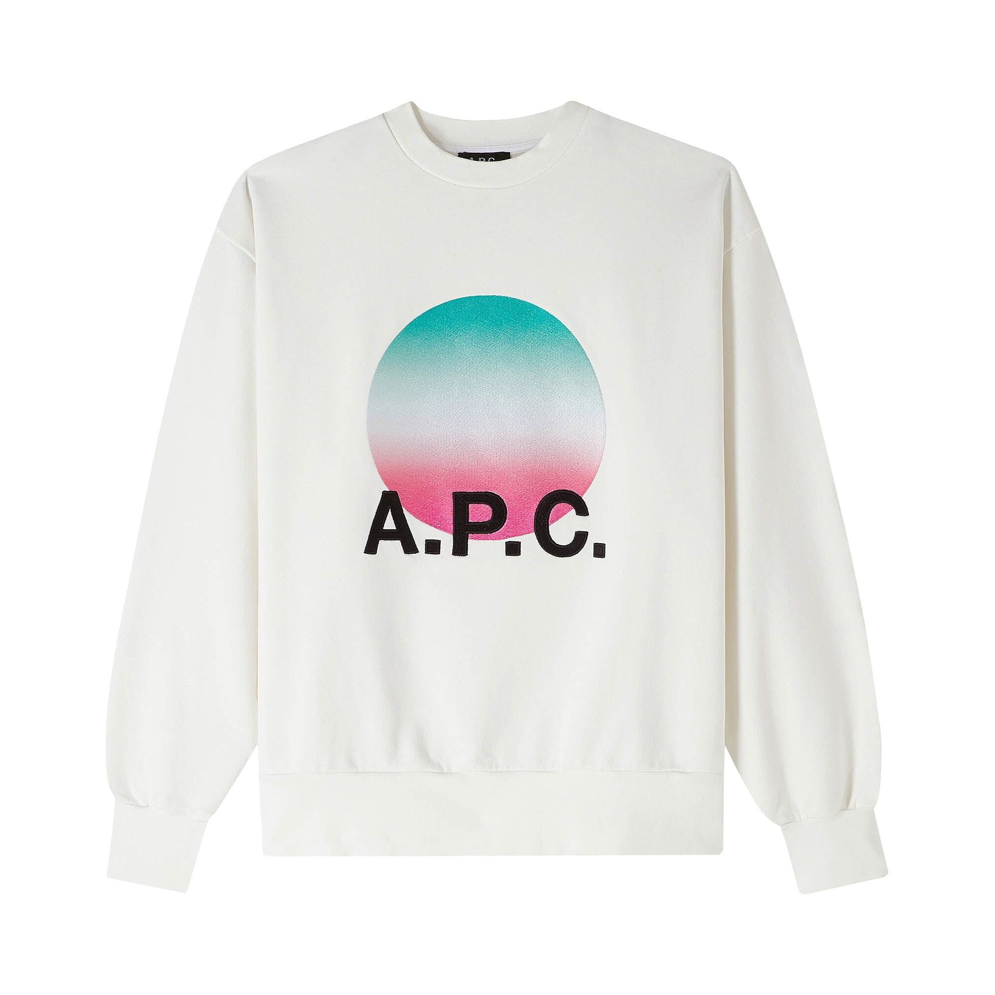 A.P.C. Sunset Sweatshirt 'White' - 1