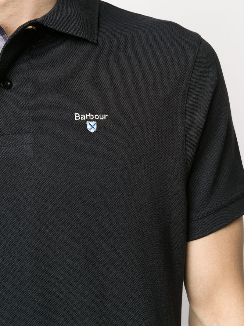 logo embroidered polo shirt 5