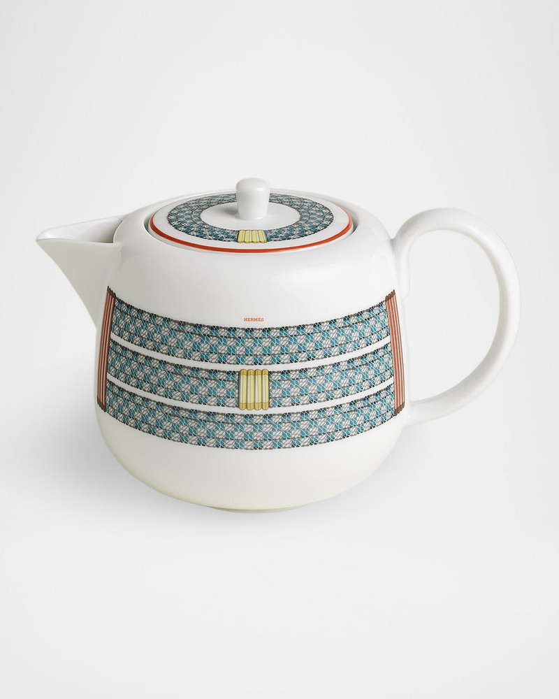 Tressages Equestres 6-Cup Teapot with Filter 1