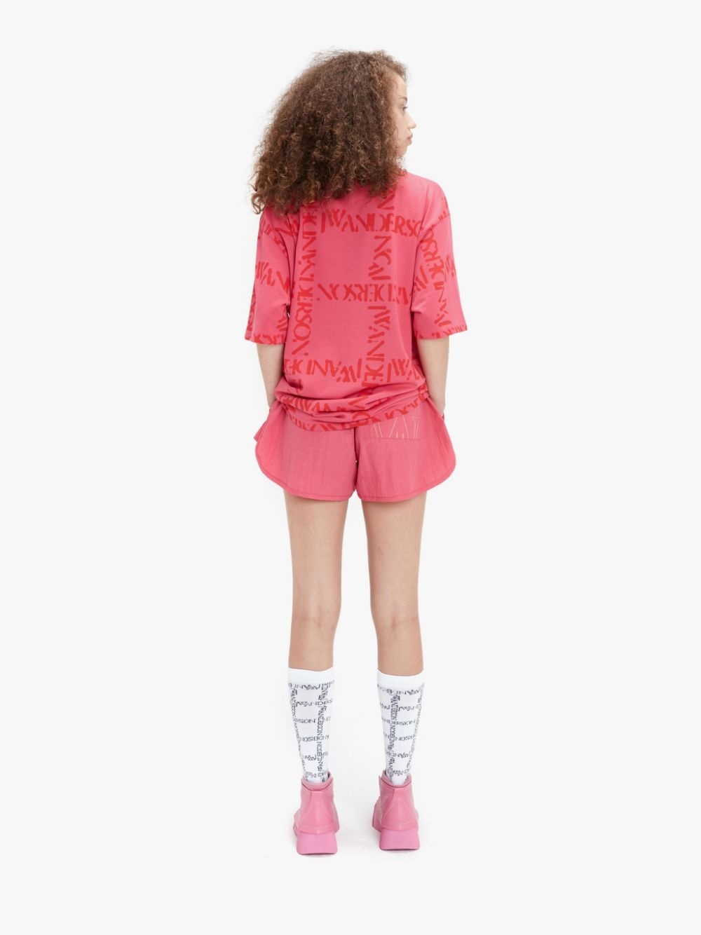 OVERSIZE LOGO GRID T-SHIRT - 6