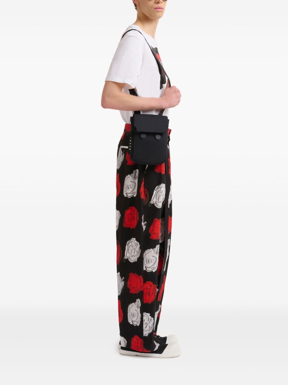logo-lettering crossbody bag - 2