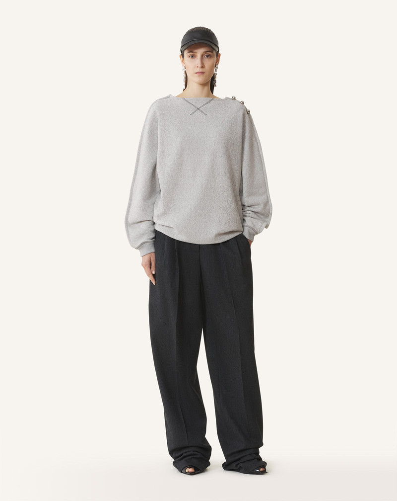 Lanvin COTTON JERSEY TOP outlook
