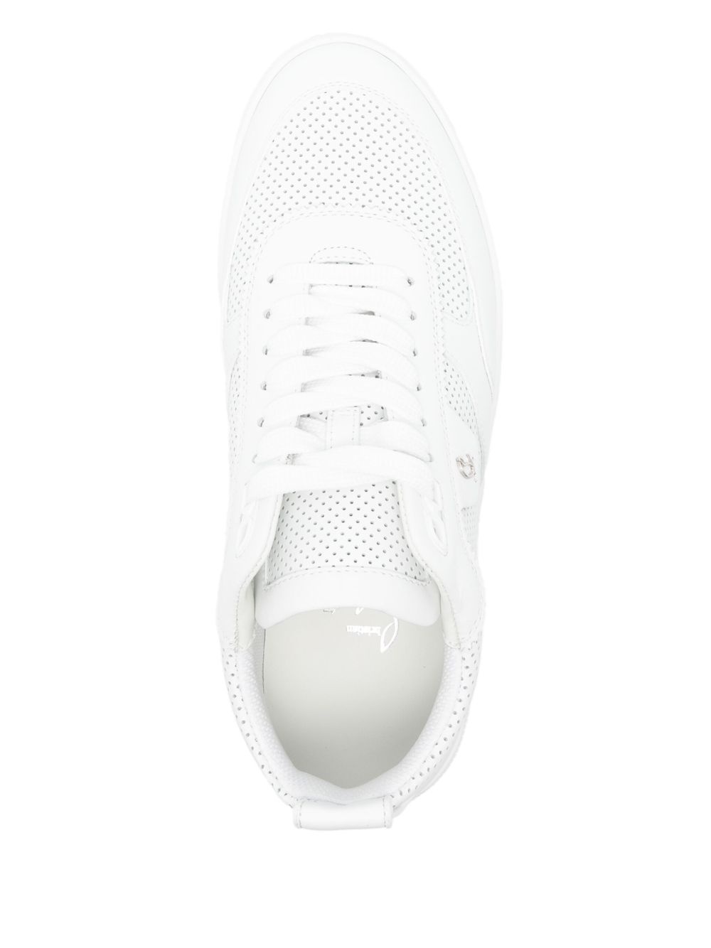 leather sneakers - 4