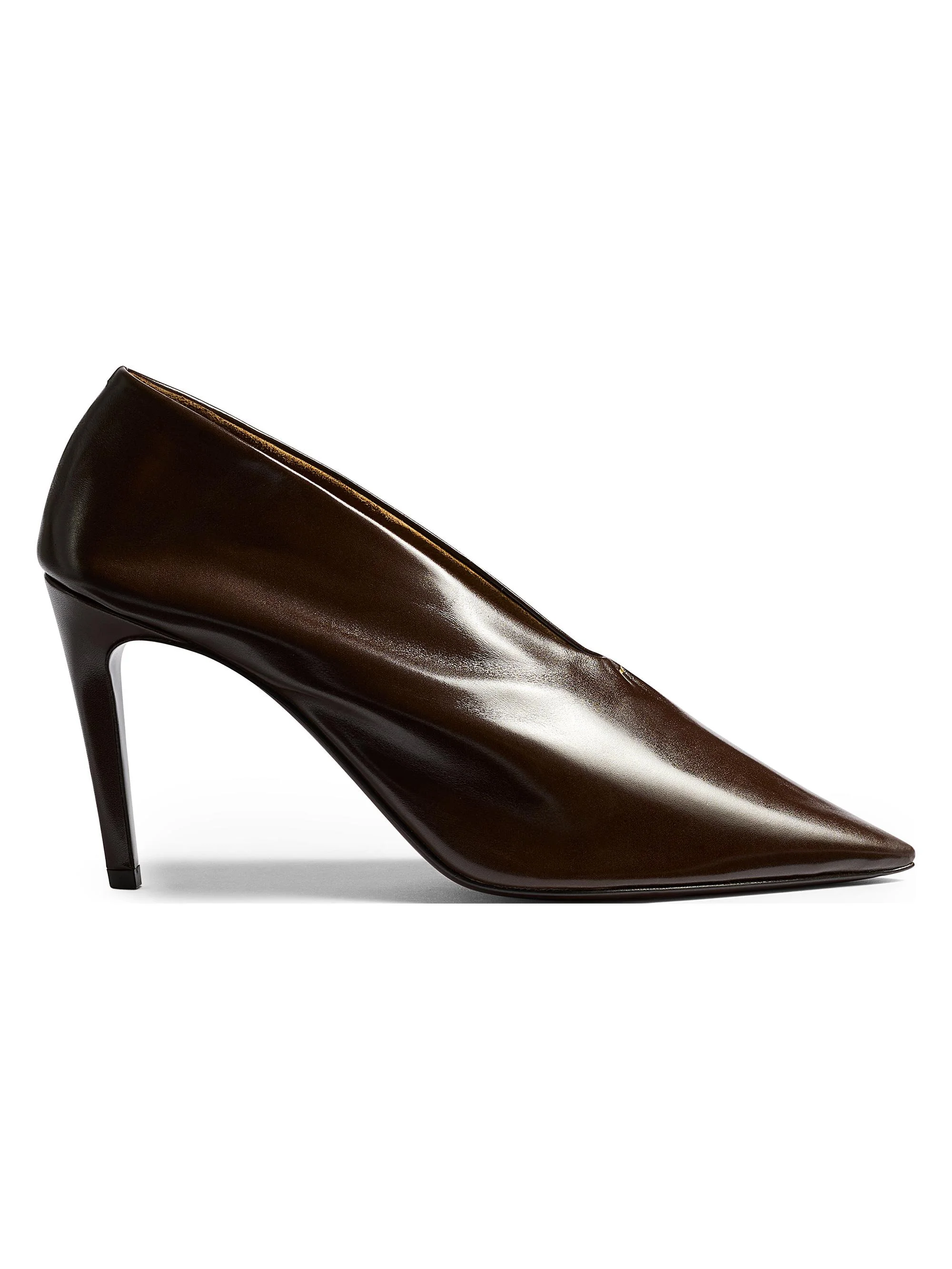 Women's Miriam 85MM Leather Pumps - Cacao - 1