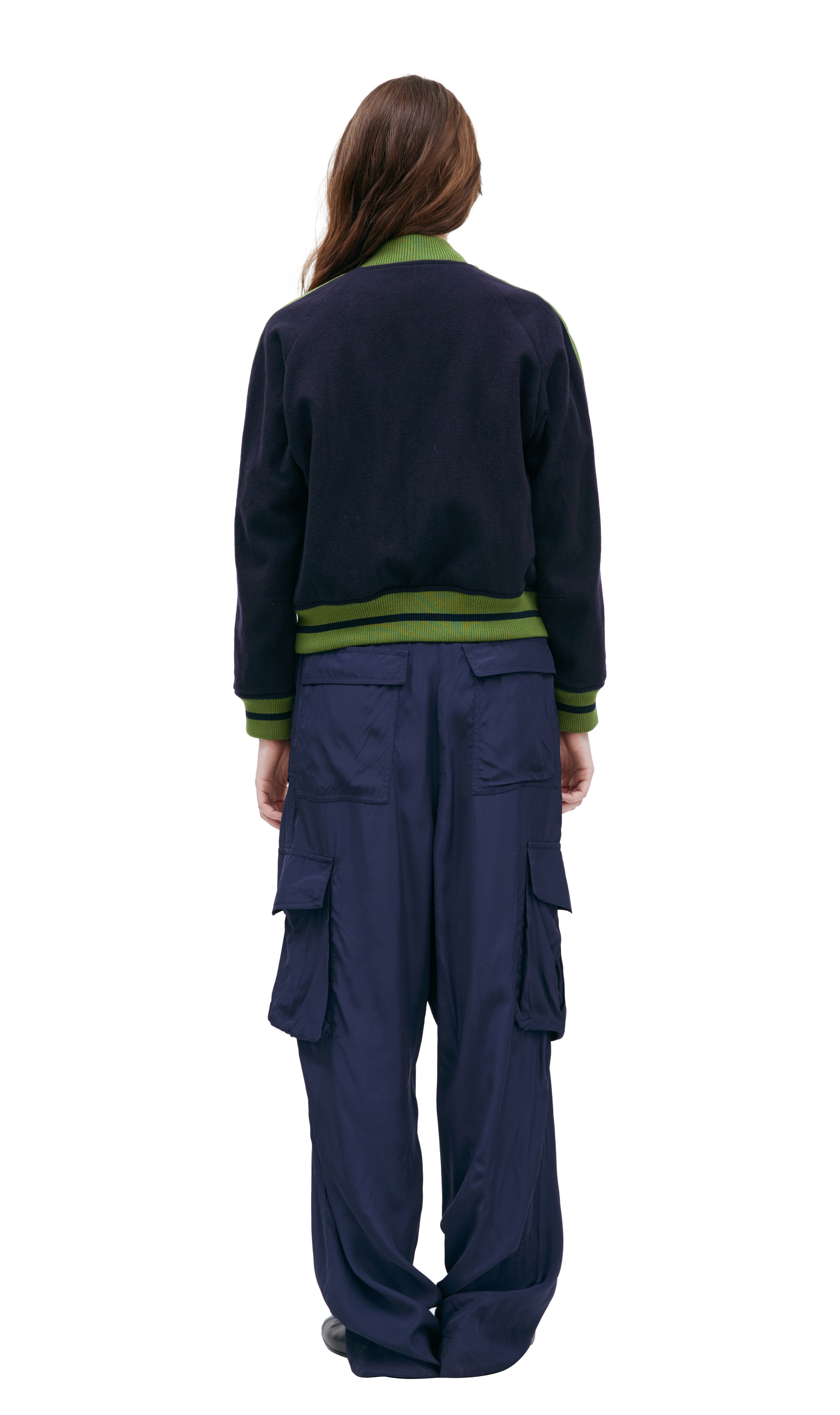 JACKET WITH STRIPES ON THE SLEEVES - 3