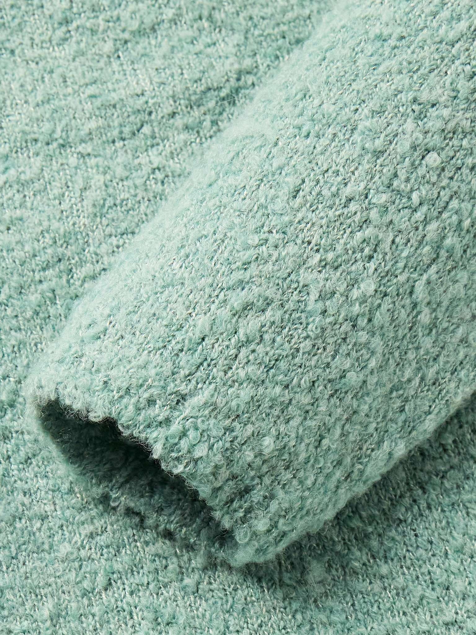 Oversized Cashmere, Alpaca and Silk-Blend Bouclé  Cardigan - 3