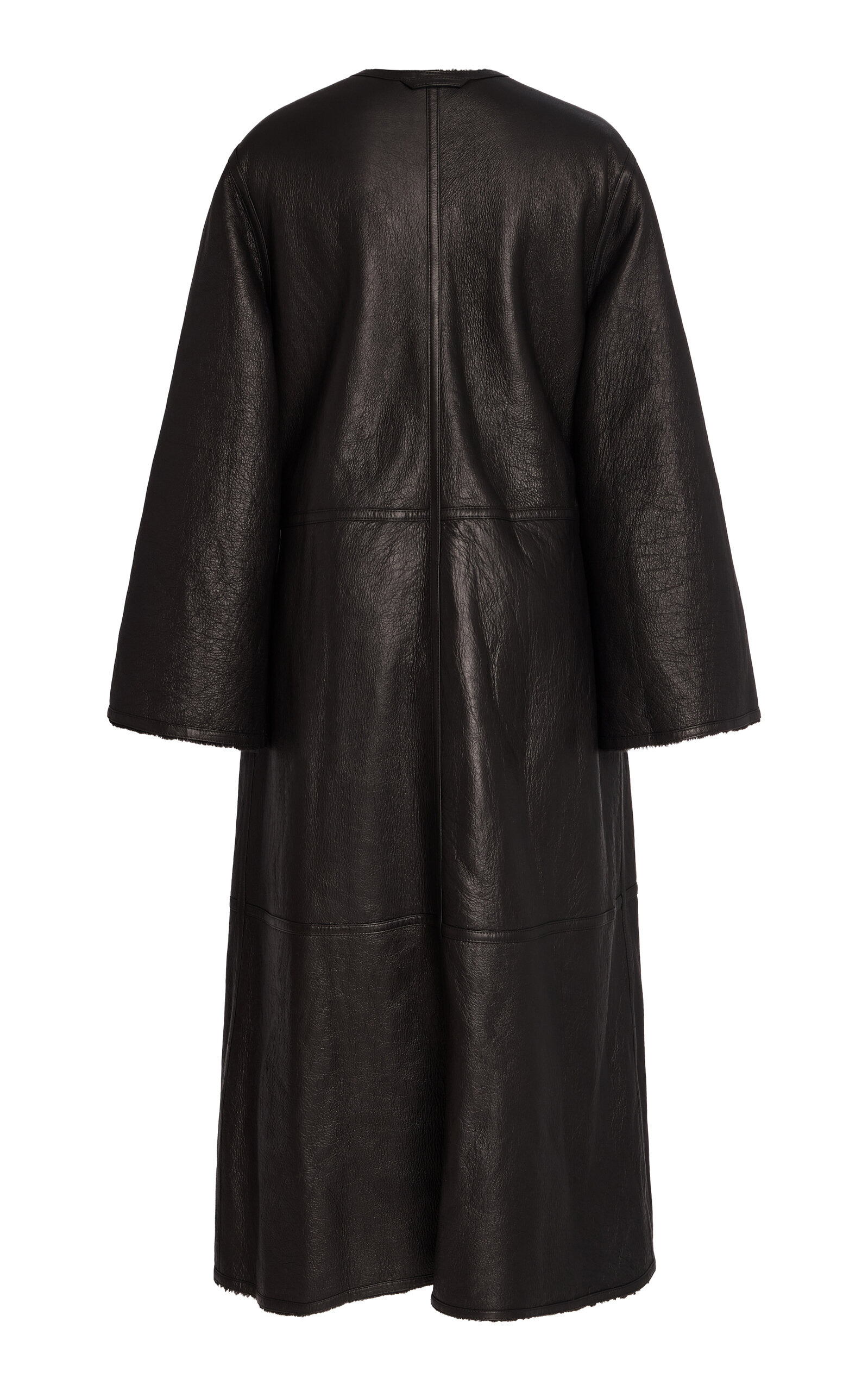 Sandria Reversible Shearling Coat black - 8