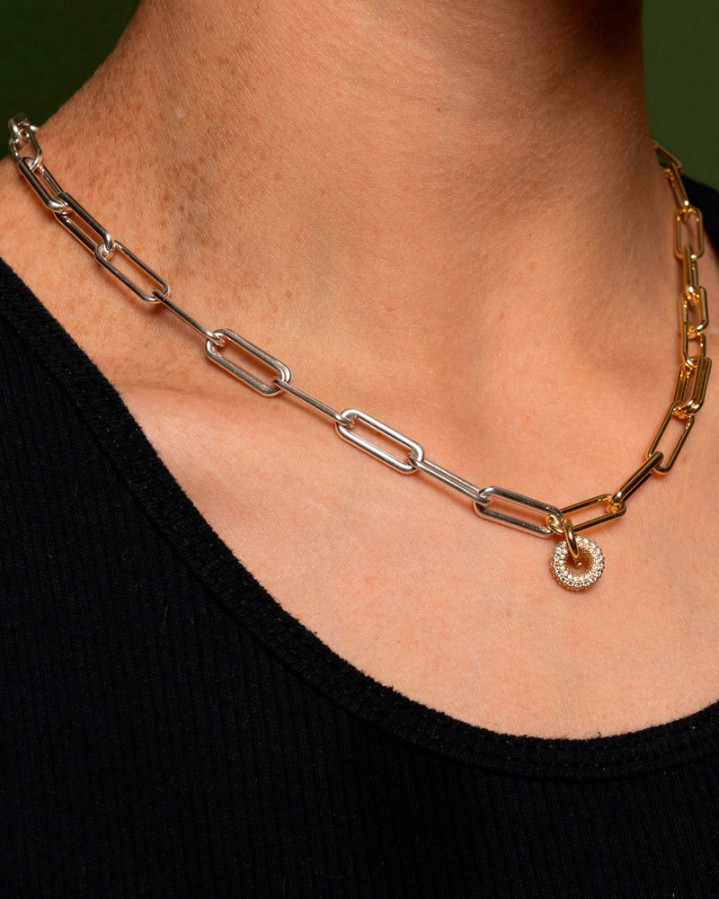 Spinelli Kilcollin Mini Nebula 18K Gold Diamond Pavé Pendant outlook