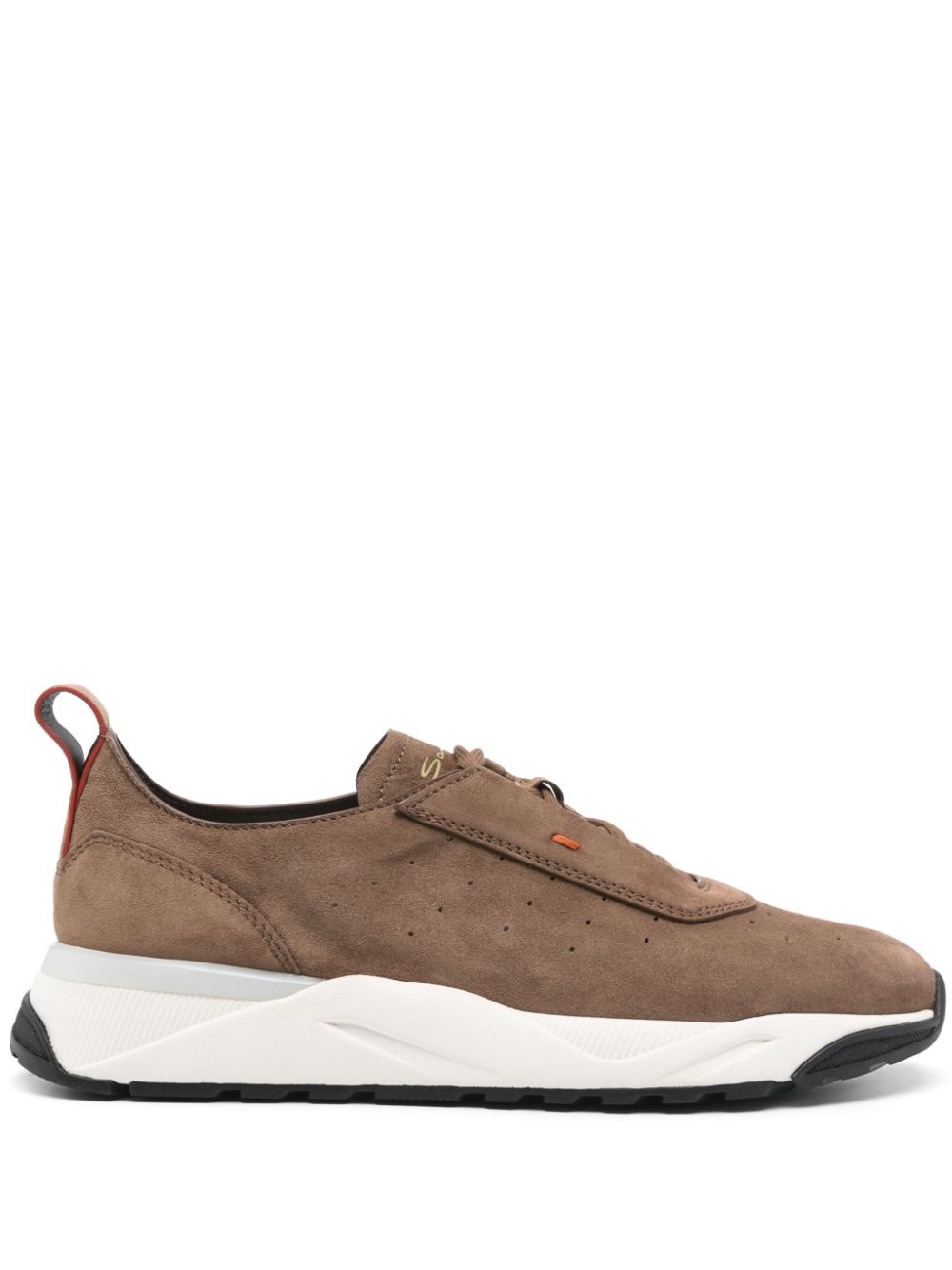 suede sneakers - 1