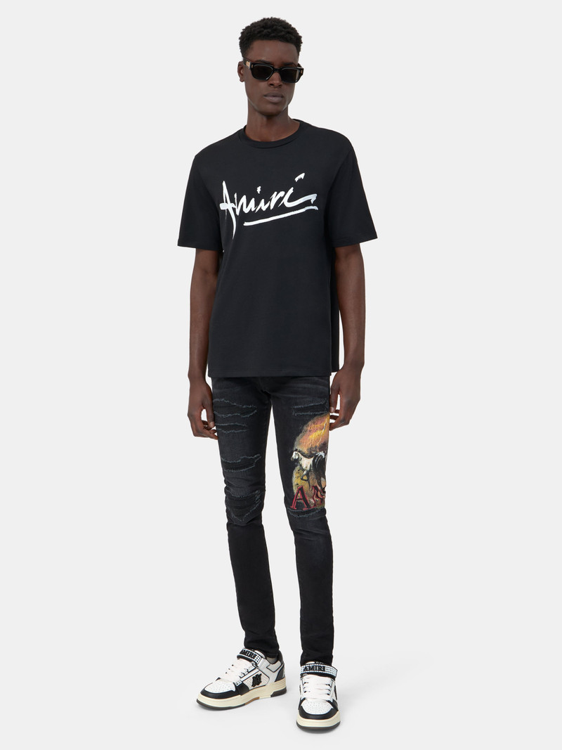 AMIRI HORSE SKINNY JEAN outlook