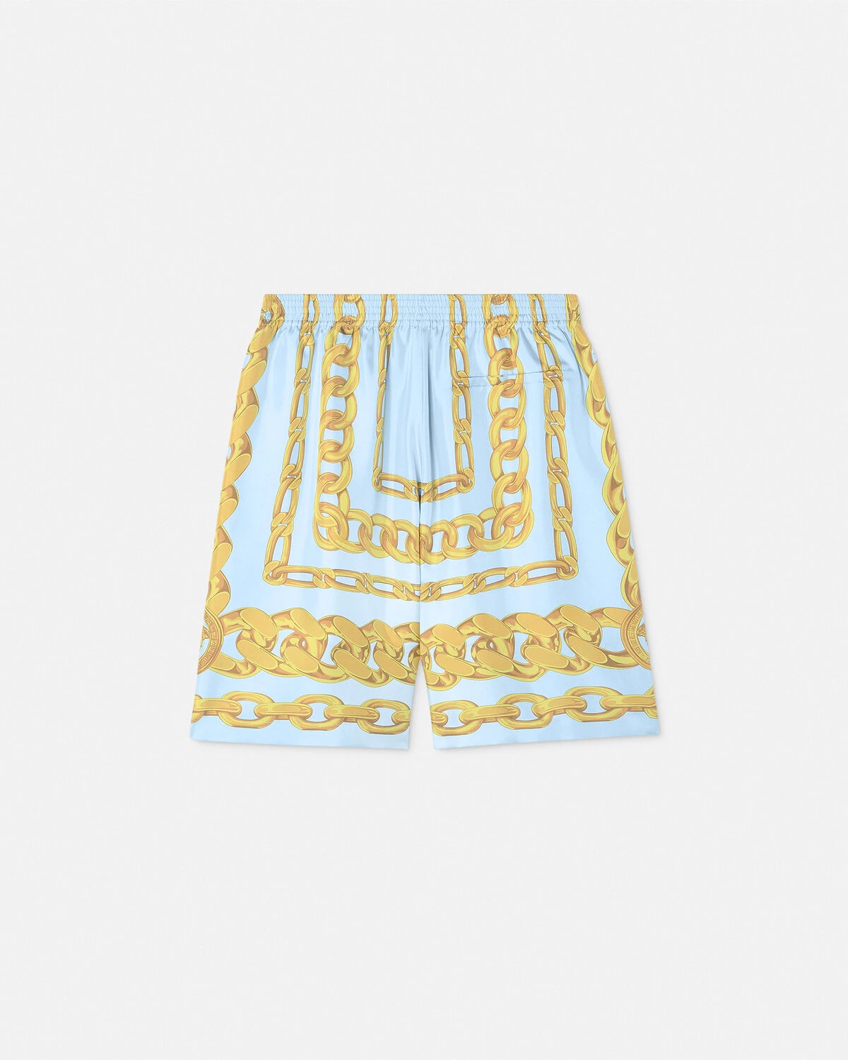 Medusa Chains Silk Shorts - 3