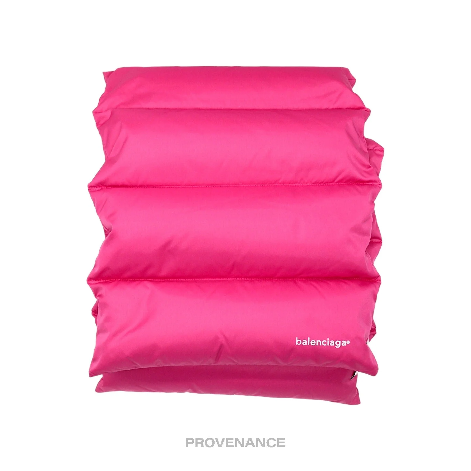 Balenciaga Puffer Down Scarf - Pink - 1