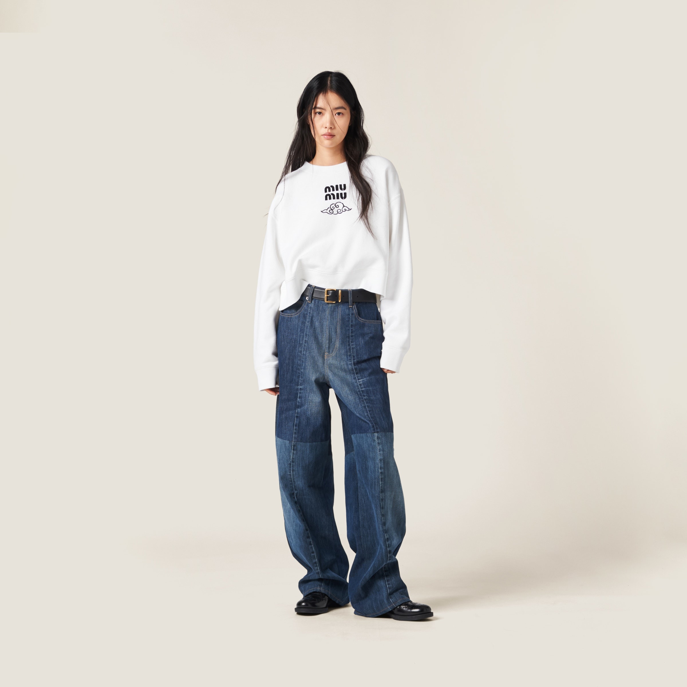 Cotton fleece sweatshirt - 2