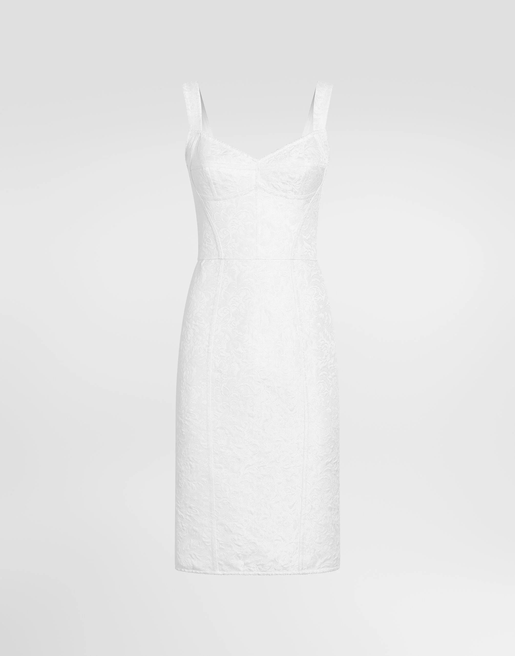 Corsetry brocade dress - 1