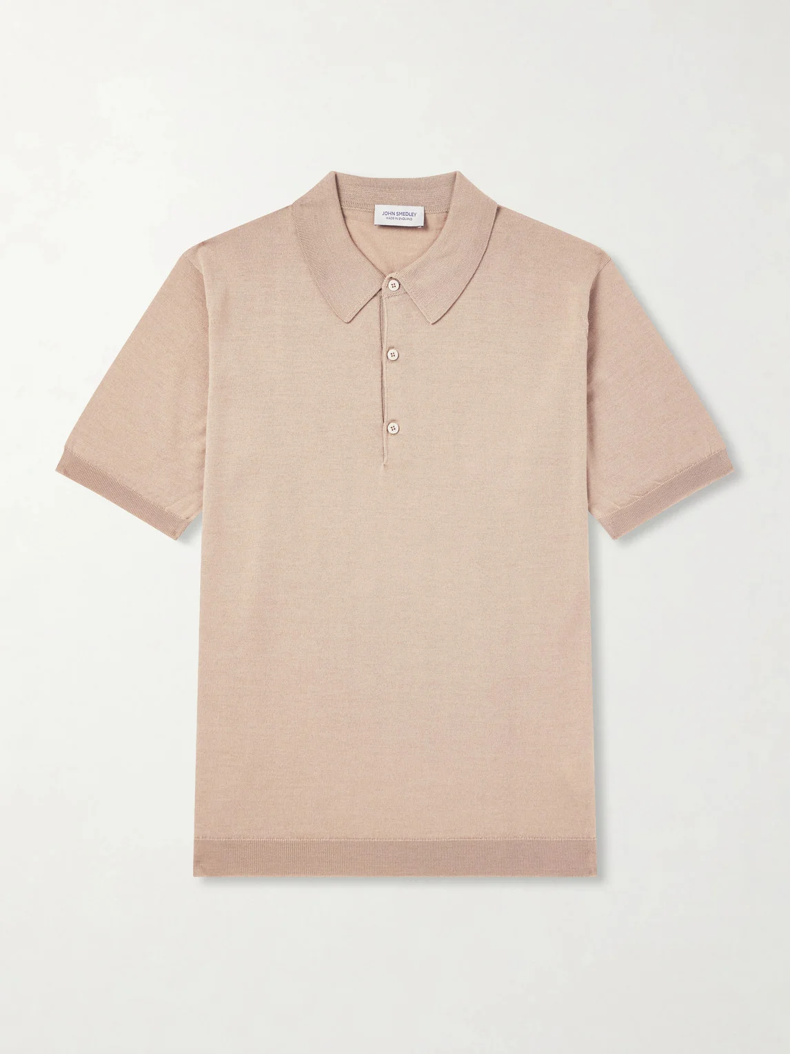 Macloud Knitted Merino Wool Polo Shirt - 1