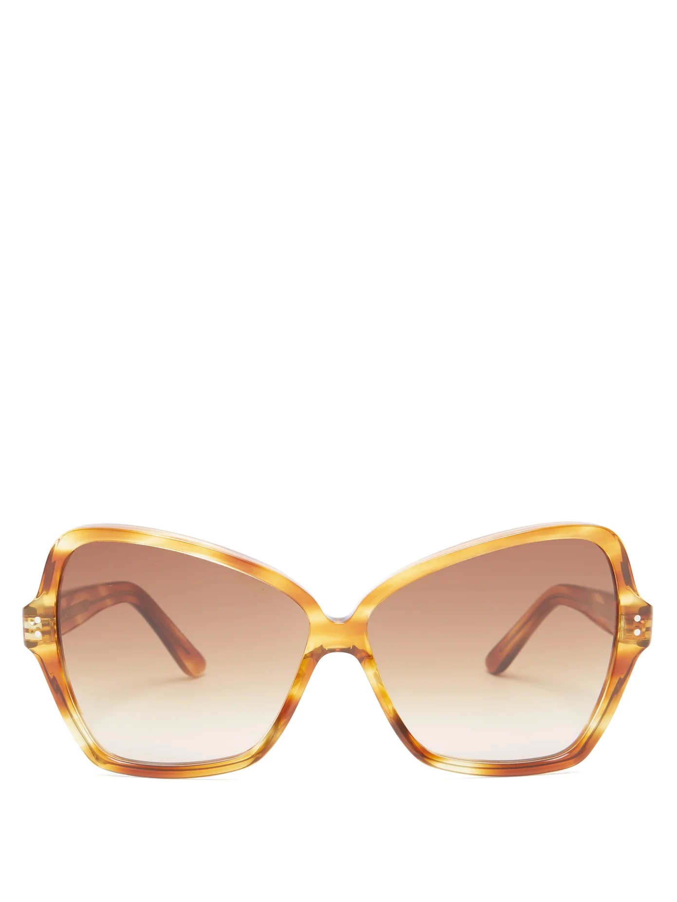 Butterfly acetate sunglasses - 1