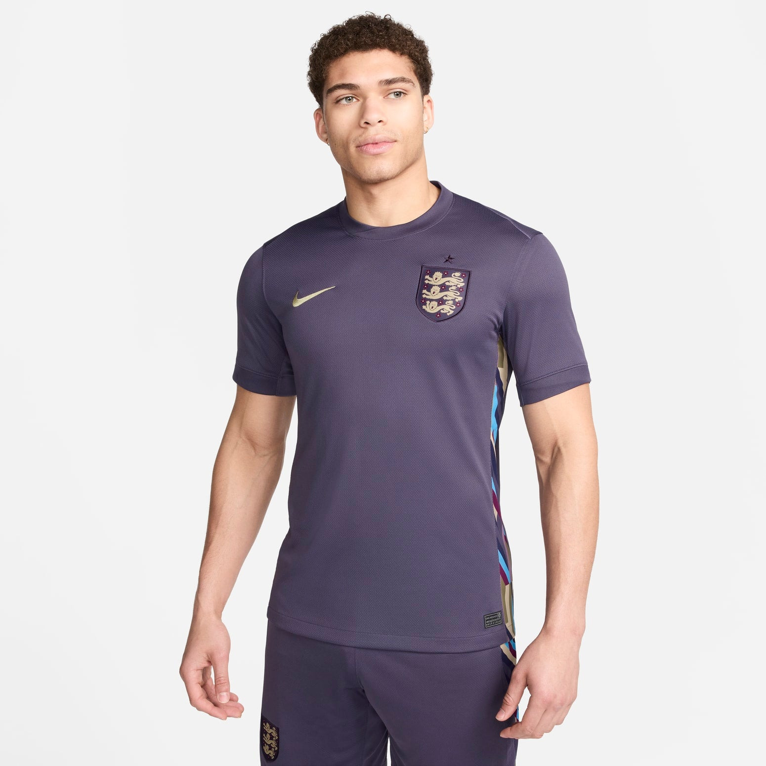 Nike England 24/25 Stadium Soccer Jersey 'Purple' FJ4272-573 - 2