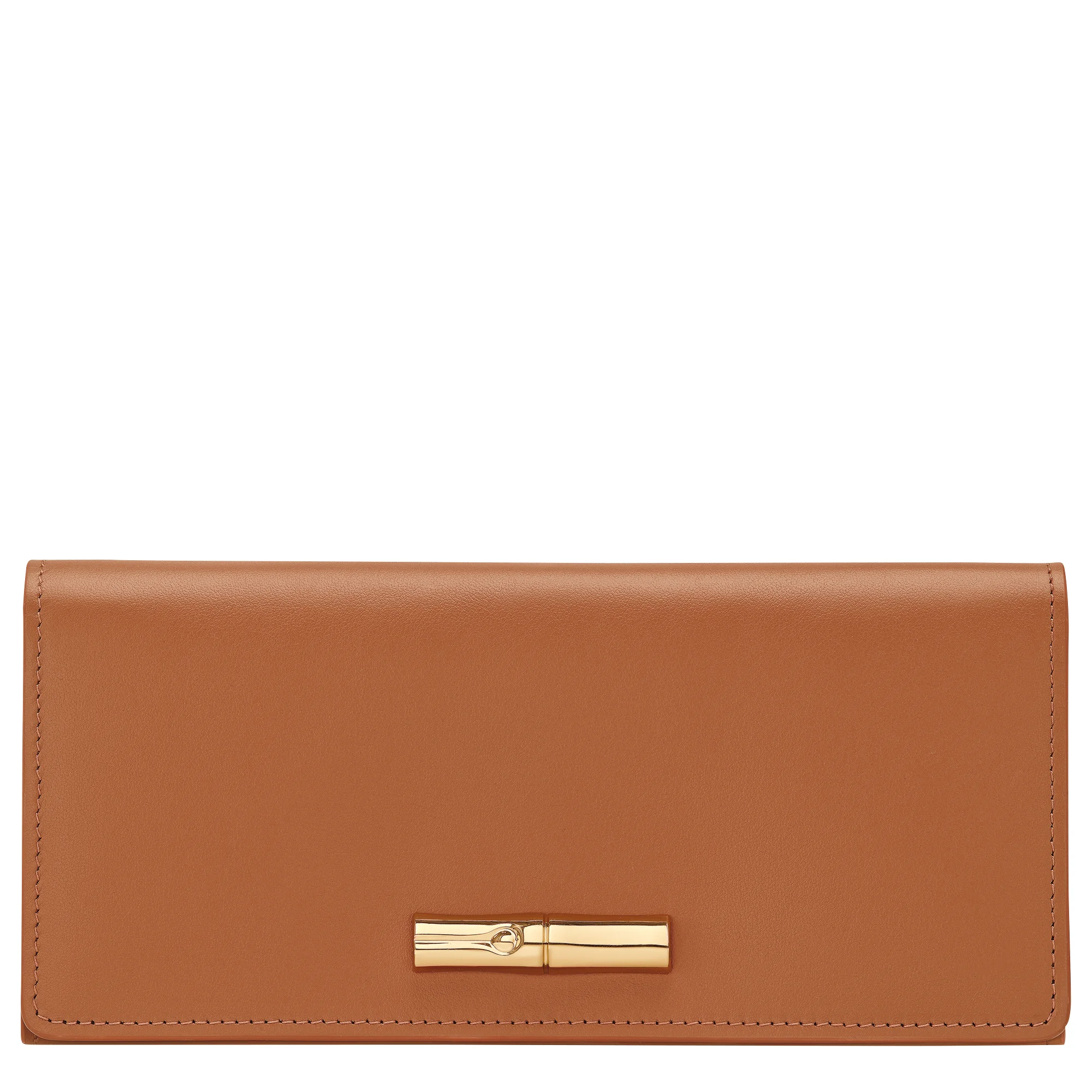 Le Roseau Long continental wallet Cashew - Leather - 1