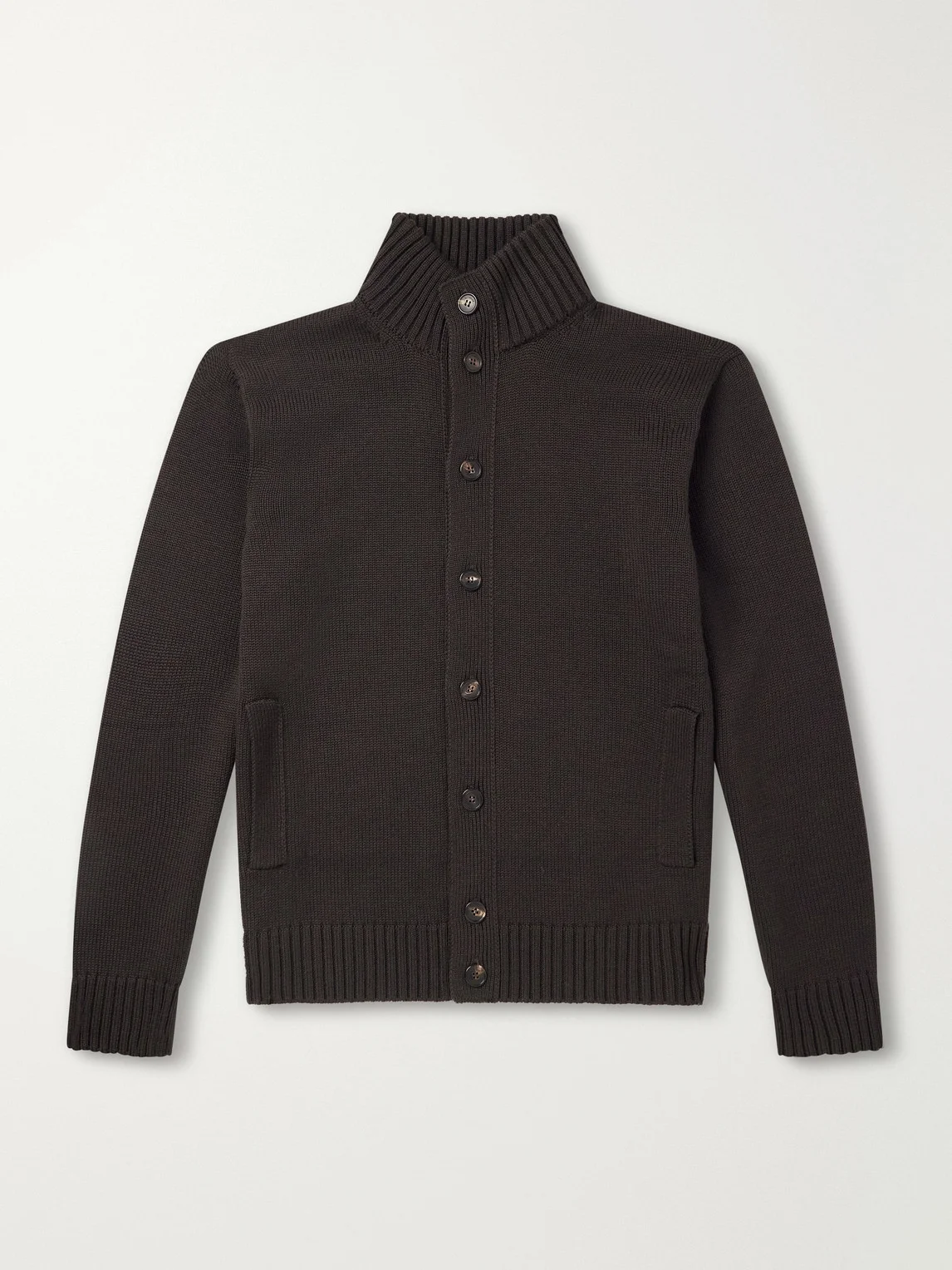 Virgin Wool Cardigan - 1