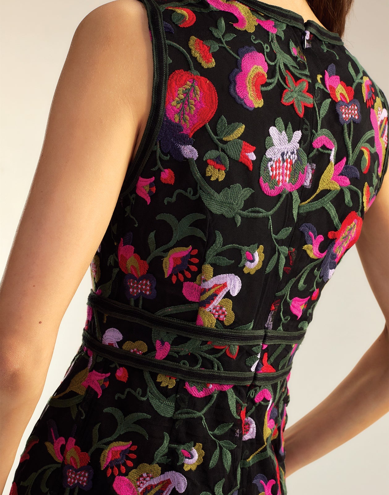 Eve Embroidered Dress - 10