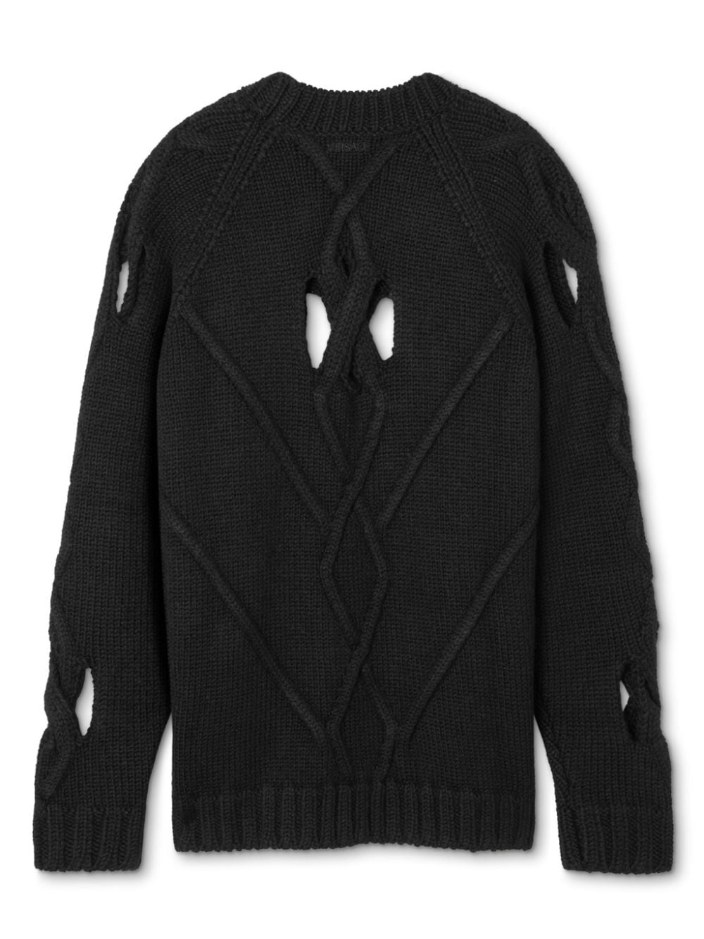 open-knit jumper - 2