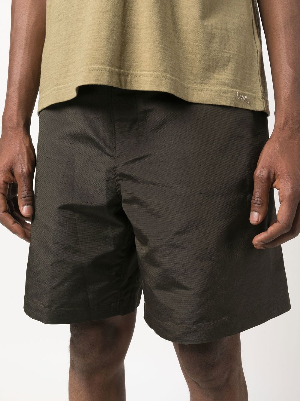 straight-leg bermuda shorts - 5