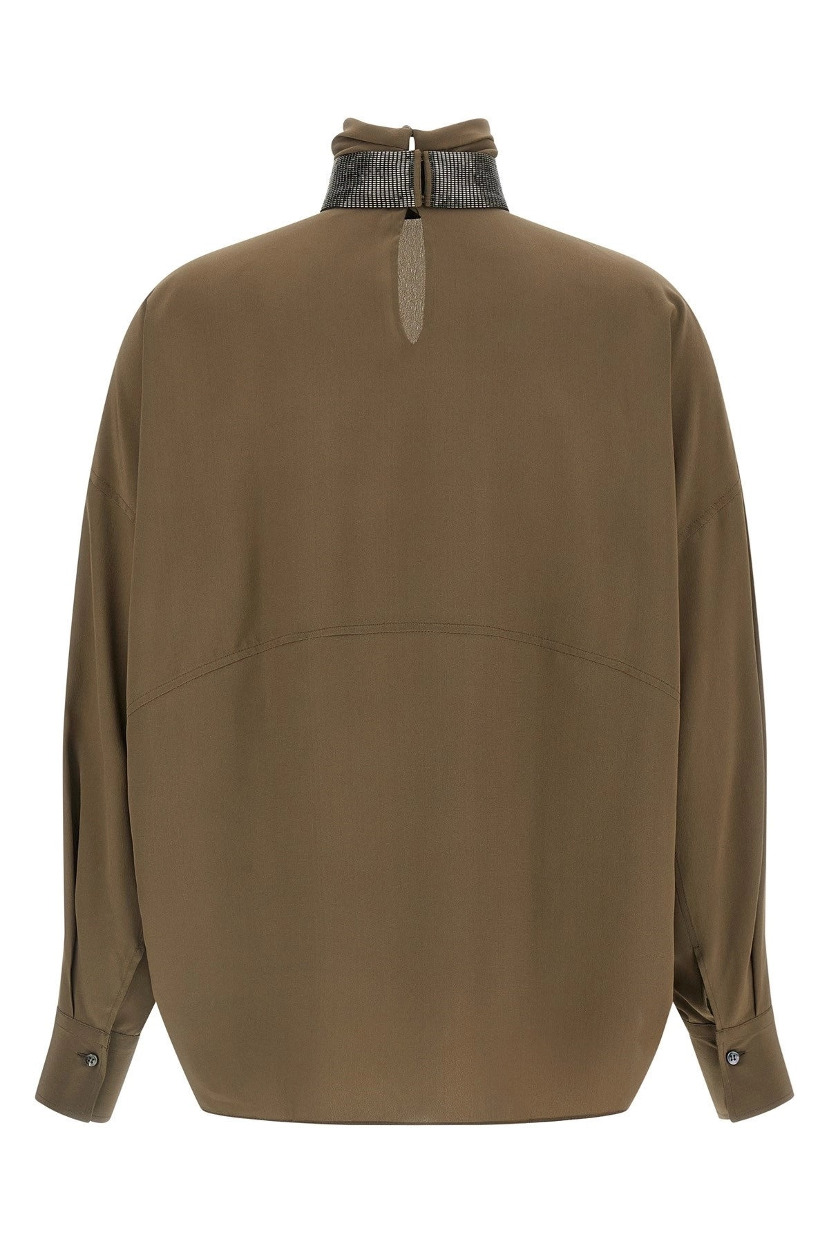 Brunello Cucinelli Women Silk Blouse - 2