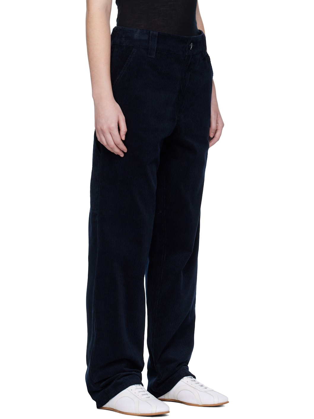 Navy Fergus Trousers - 2
