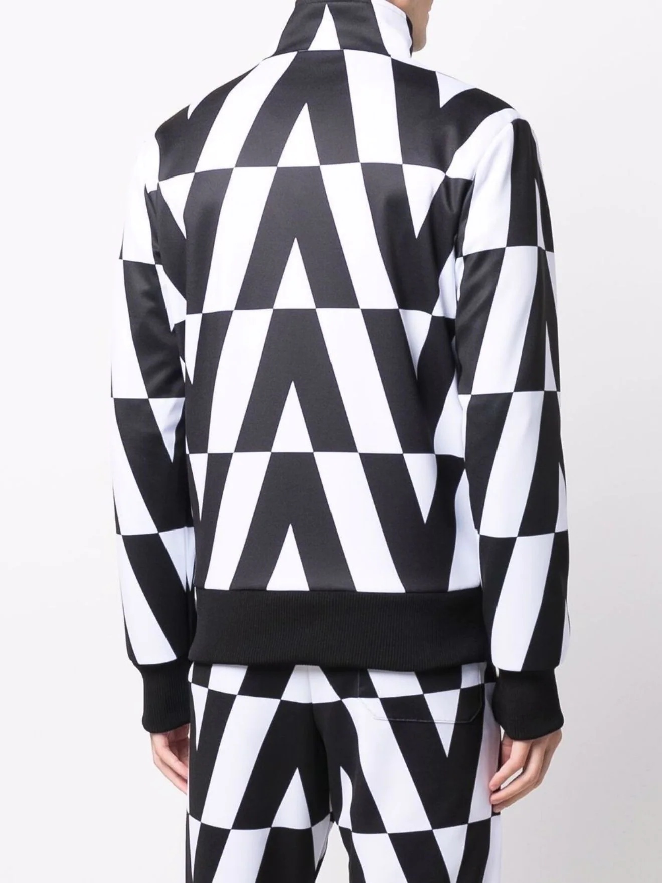 Optical pattern track jacket - 4