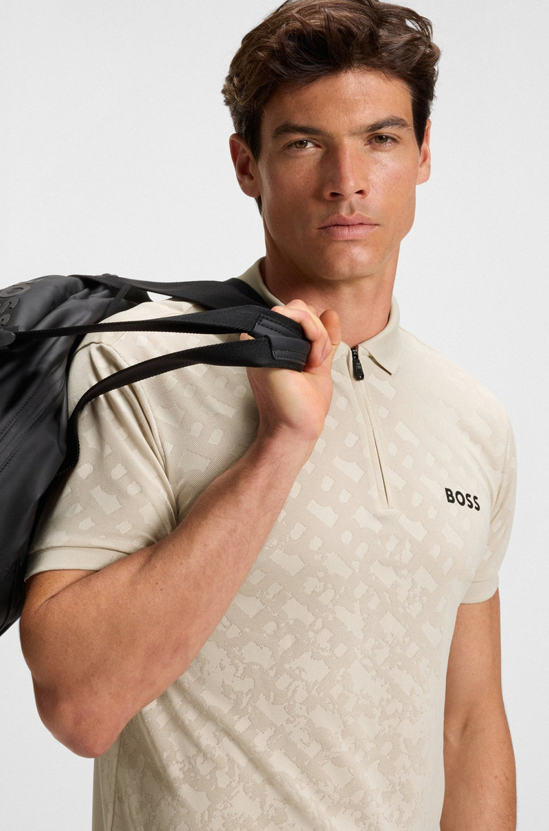 ACTIVE QUICK-DRY POLO SHIRT 와 GRADIENT MONOGRAM JACQUARD 3