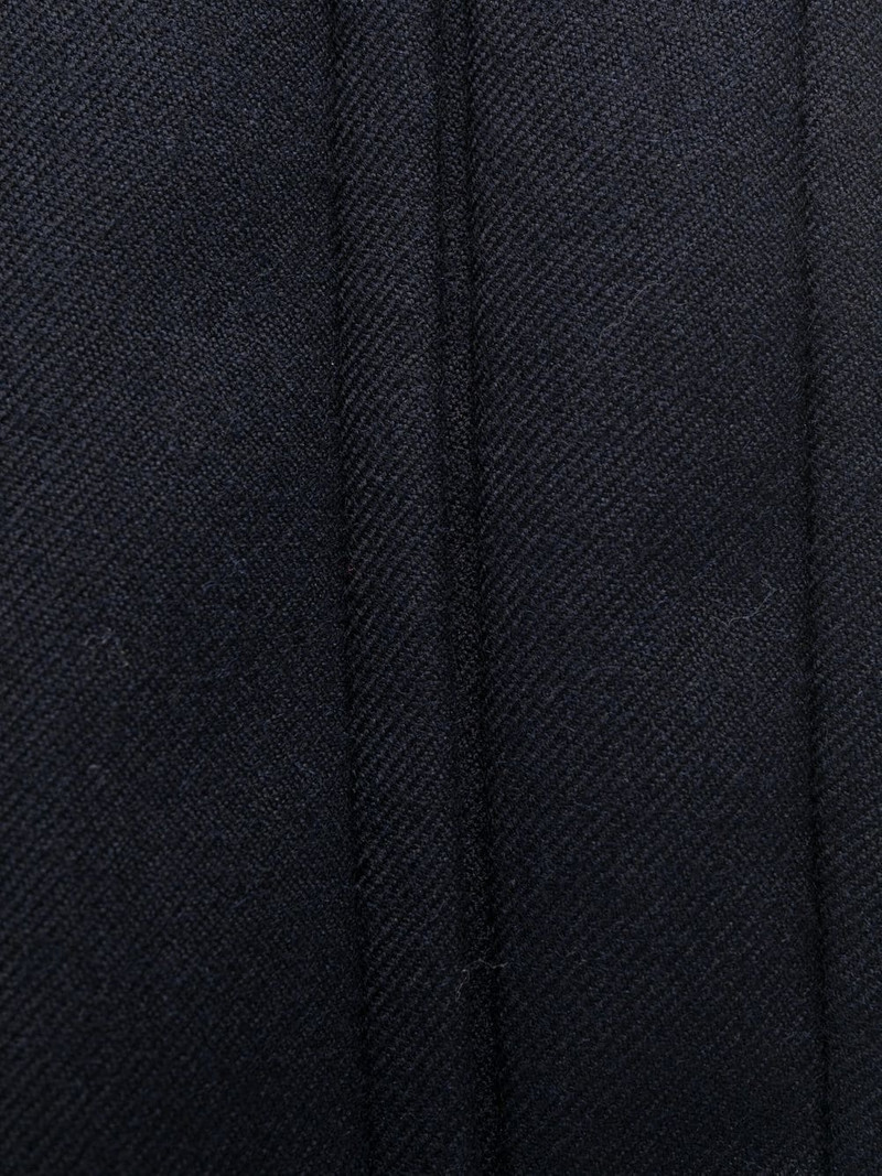 four-stitch wool trousers 6